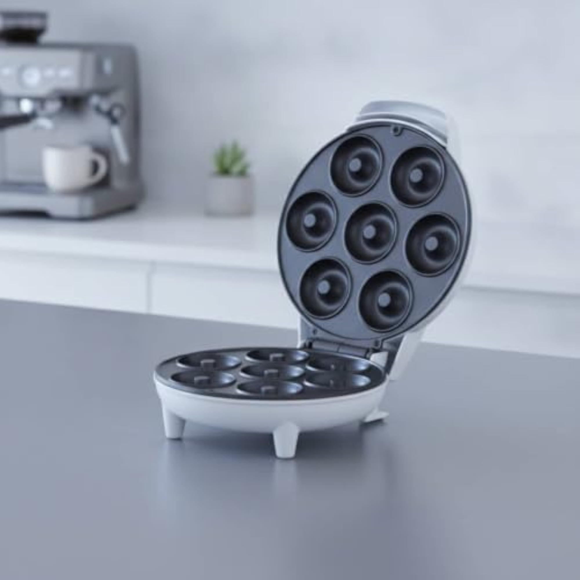 CLOVRIX® Electric Donut Maker Non-Stick Pancake Maker